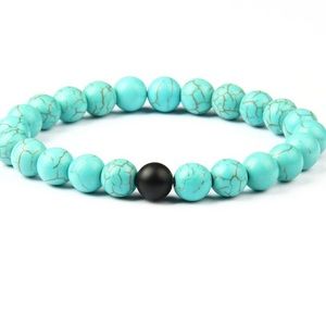 turquoise beaded bracelet